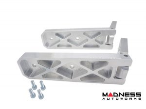 Jeep Wrangler JL Billet Tailgate Hinges - Aluminum - Raw Jeep Wrangler JL Billet Tailgate Hinges - Aluminum - Raw